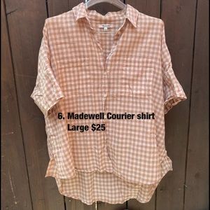 Madewell Gingham Courier shirt